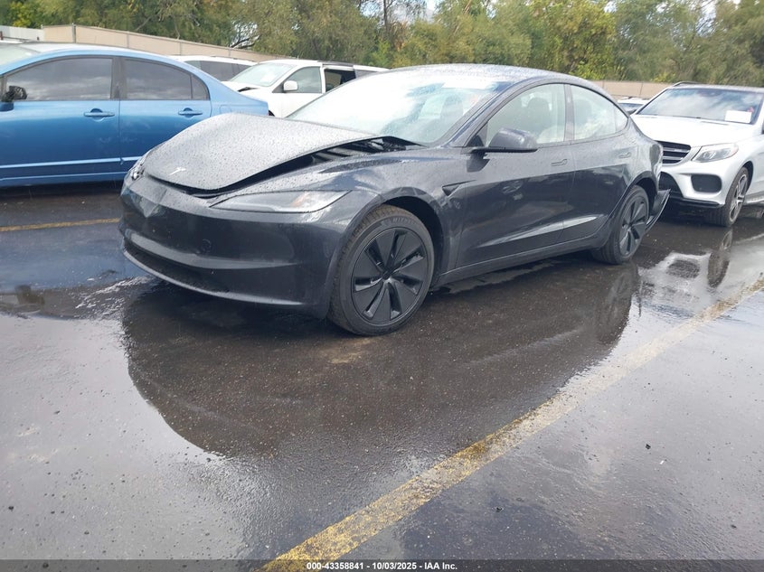 Vin: 5yj3e1eb8sf065830, lot: 43853562, tesla model 3 long range all-wheel drive 20252