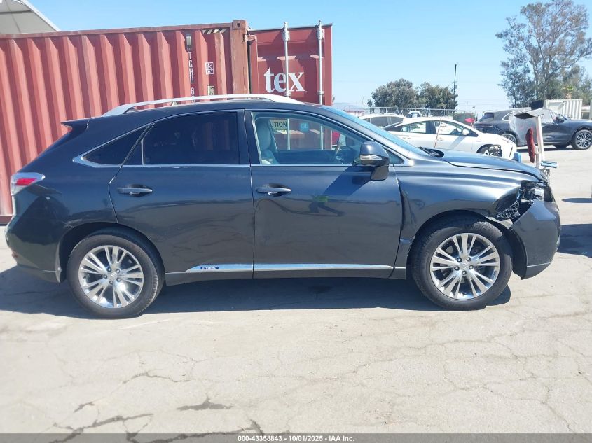 2010 Lexus Rx 450H VIN: JTJBC1BA6A2407626 Lot: 43358843