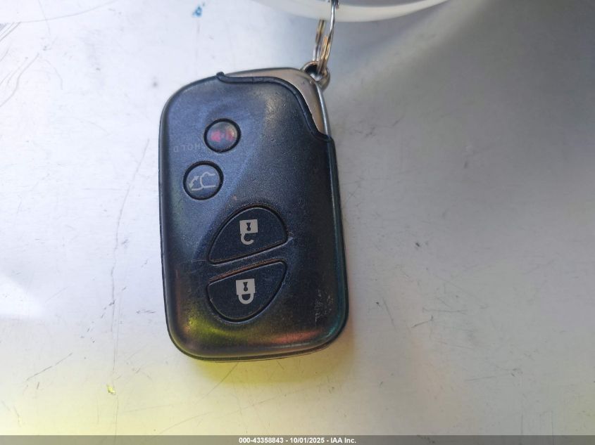 2010 Lexus Rx 450H VIN: JTJBC1BA6A2407626 Lot: 43358843