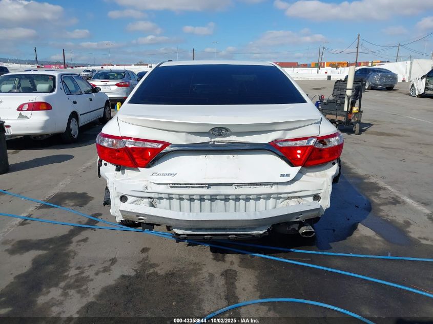 2015 Toyota Camry Se VIN: 4T1BF1FKXFU028424 Lot: 43358844