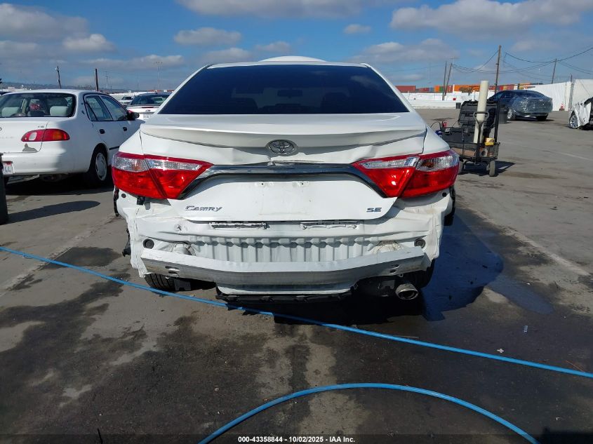 2015 Toyota Camry Se VIN: 4T1BF1FKXFU028424 Lot: 43358844