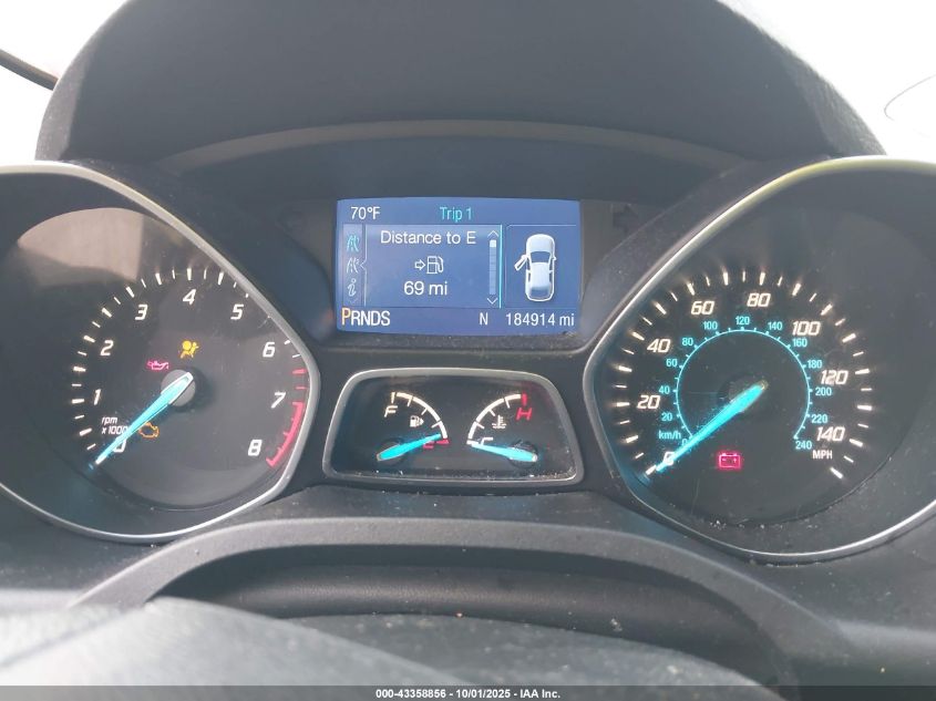 2014 Ford Escape S VIN: 1FMCU0F7XEUD58160 Lot: 43358856