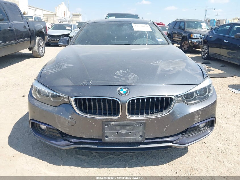 2018 BMW 430I GRAN COUPE WBA4J1C55JBM10324