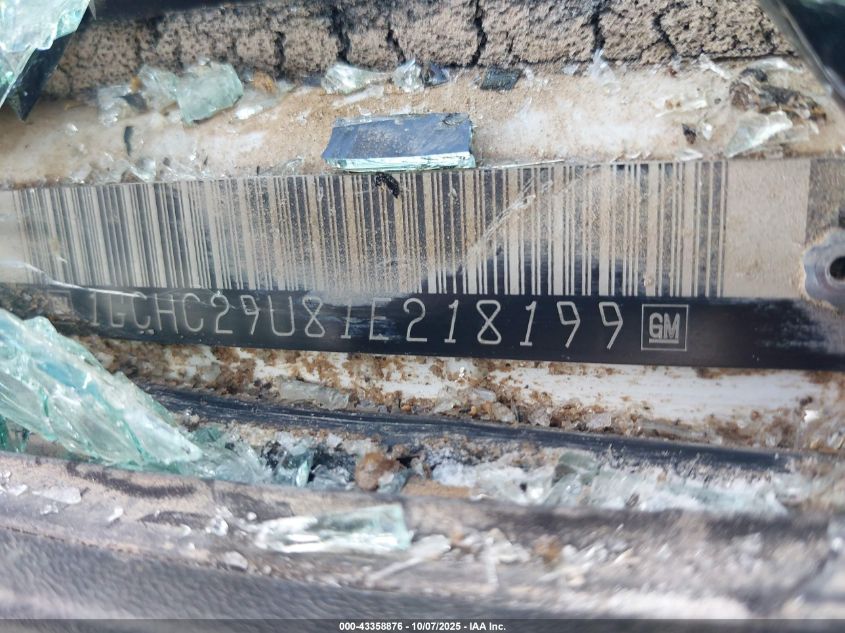 2001 Chevrolet Silverado 2500Hd VIN: 1GCHC29U81E218199 Lot: 43358876