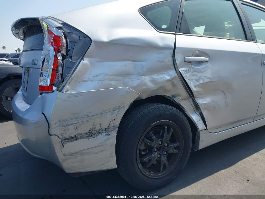 2014 Toyota Prius Three VIN: JTDKN3DU4E0387779 Lot: 43358904