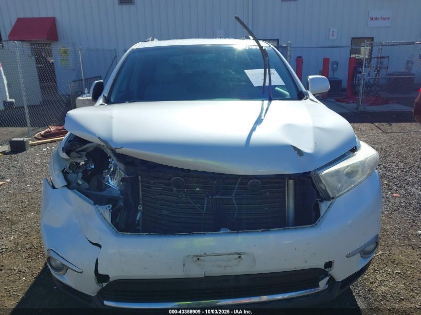 2013 Toyota Highlander Limited V6 VIN: 5TDDK3EH6DS263446 Lot: 43358909