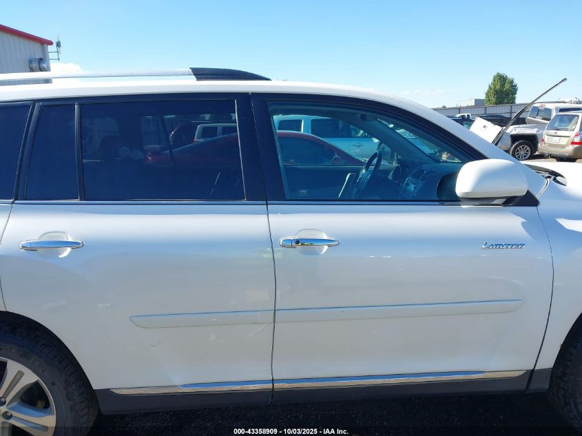 2013 Toyota Highlander Limited V6 VIN: 5TDDK3EH6DS263446 Lot: 43358909