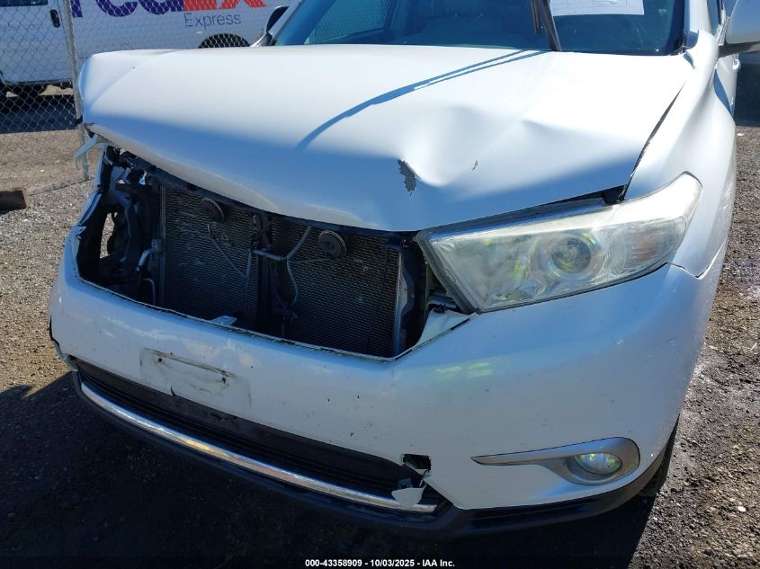 2013 Toyota Highlander Limited V6 VIN: 5TDDK3EH6DS263446 Lot: 43358909