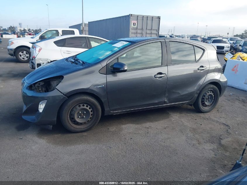 2016 Toyota Prius C Two VIN: JTDKDTB38G1121885 Lot: 43358912