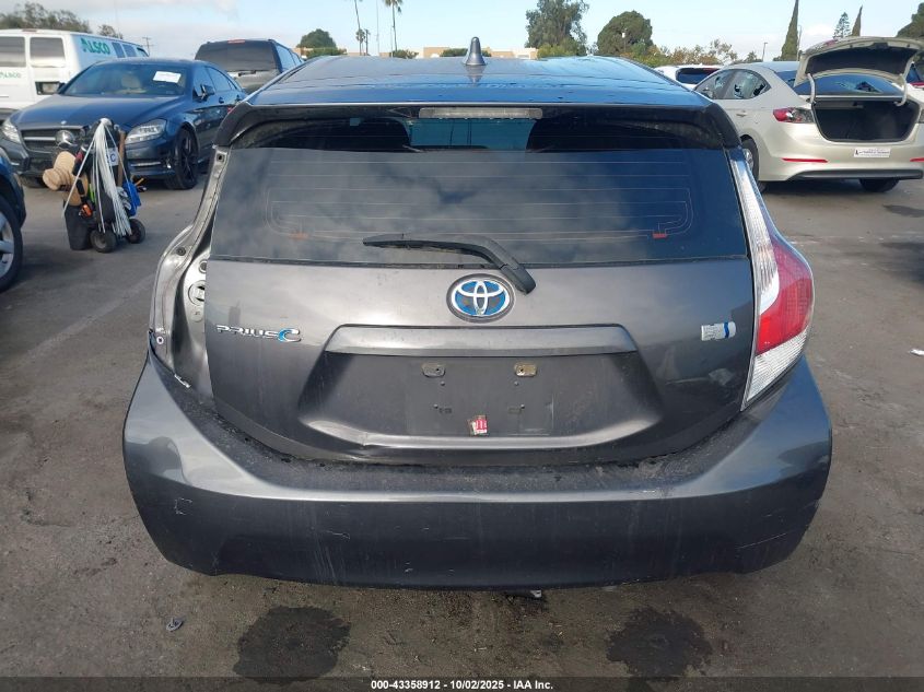 2016 Toyota Prius C Two VIN: JTDKDTB38G1121885 Lot: 43358912