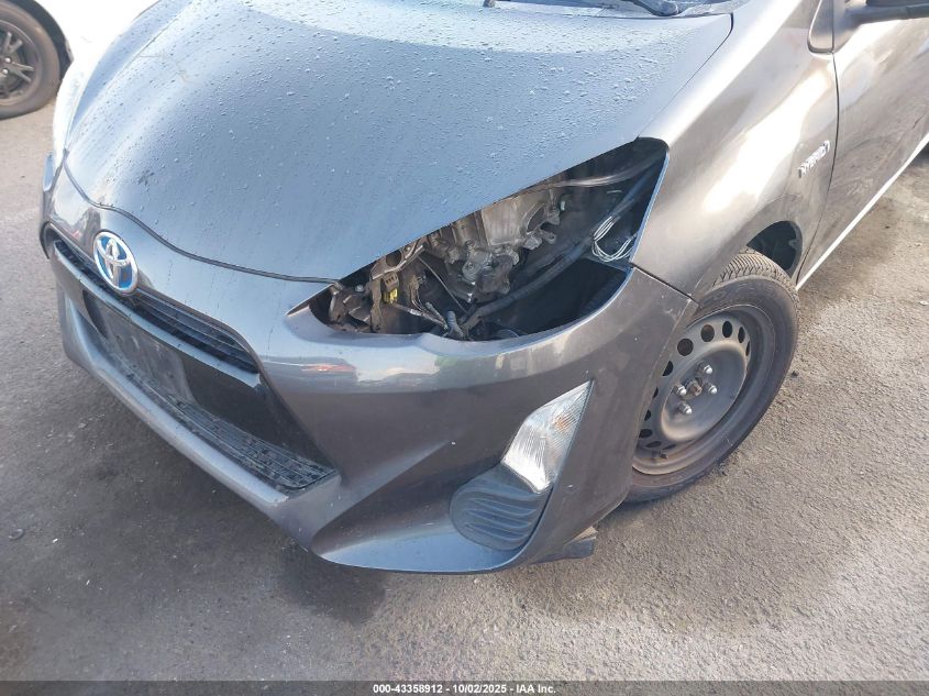 2016 Toyota Prius C Two VIN: JTDKDTB38G1121885 Lot: 43358912