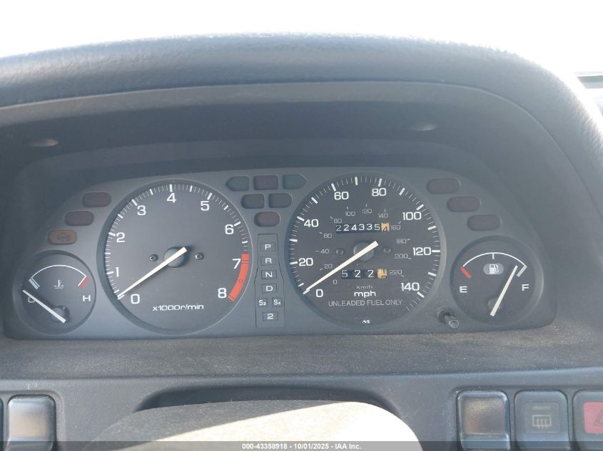 1992 Acura Integra Rs VIN: JH4DA9440NS017827 Lot: 43358918