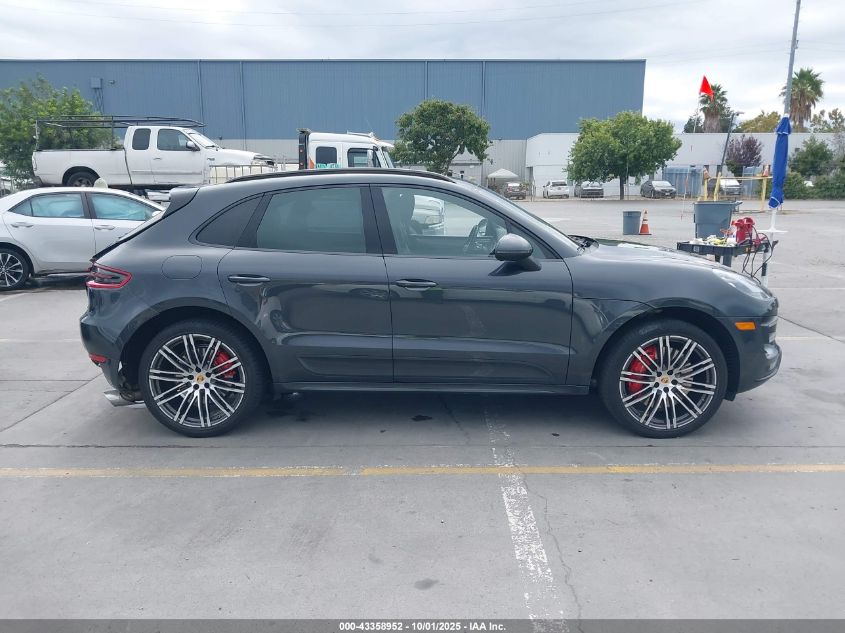 2018 Porsche Macan Turbo W/Performance Package VIN: WP1AF2A5XJLB70096 Lot: 43358952