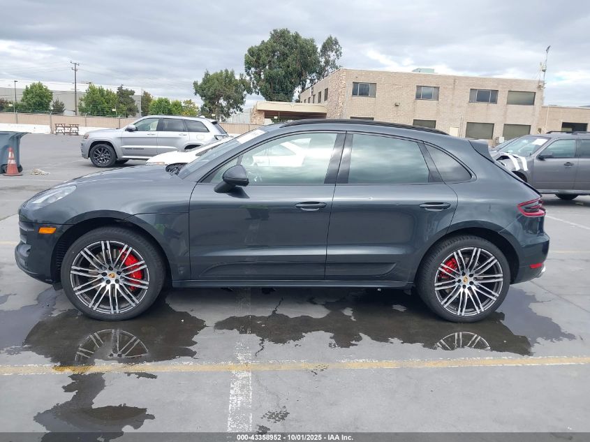 2018 Porsche Macan Turbo W/Performance Package VIN: WP1AF2A5XJLB70096 Lot: 43358952