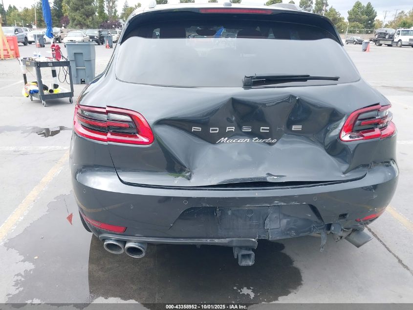 2018 Porsche Macan Turbo W/Performance Package VIN: WP1AF2A5XJLB70096 Lot: 43358952