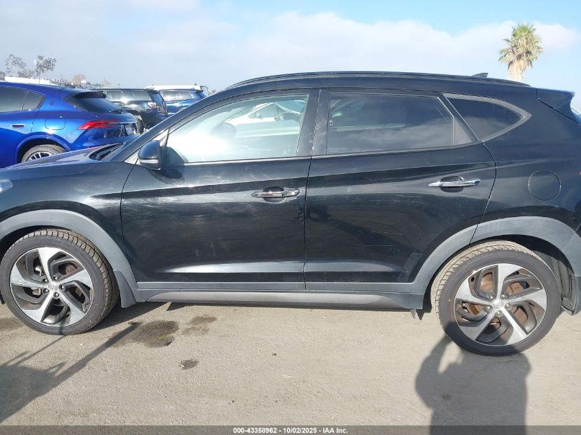 2016 Hyundai Tucson Limited VIN: KM8J33A27GU157035 Lot: 43358962