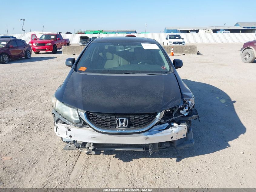 2013 Honda Civic Ex VIN: 19XFB2F84DE078632 Lot: 43358976