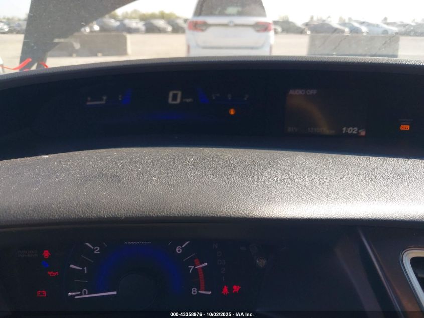 2013 Honda Civic Ex VIN: 19XFB2F84DE078632 Lot: 43358976