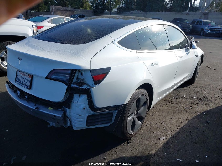 5YJ3E1EAXLF744927 2020 TESLA MODEL 3 photo no. 4