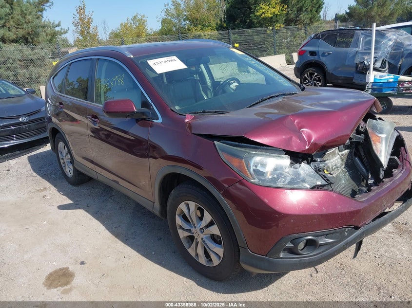2014 HONDA CR-V EX-L - 5J6RM4H78EL119886