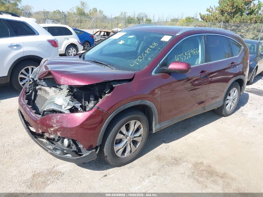 2014 HONDA CR-V EX-L - 5J6RM4H78EL119886