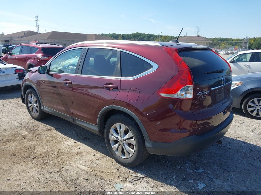2014 HONDA CR-V EX-L - 5J6RM4H78EL119886
