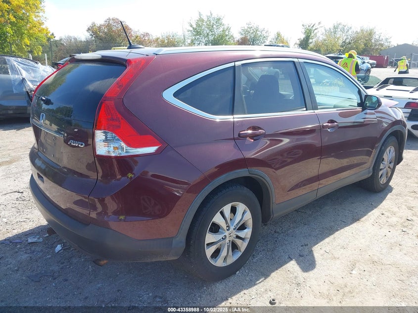 2014 HONDA CR-V EX-L - 5J6RM4H78EL119886