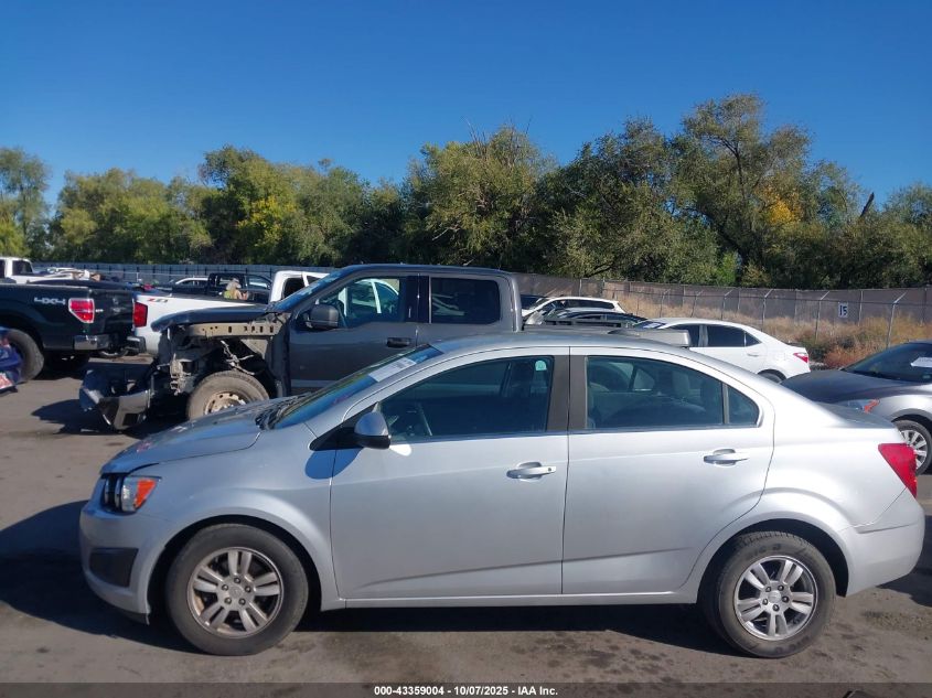 2015 Chevrolet Sonic Lt Auto VIN: 1G1JC5SH3F4169130 Lot: 43359004