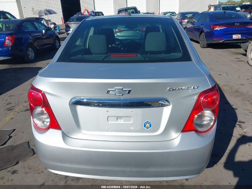 2015 Chevrolet Sonic Lt Auto VIN: 1G1JC5SH3F4169130 Lot: 43359004