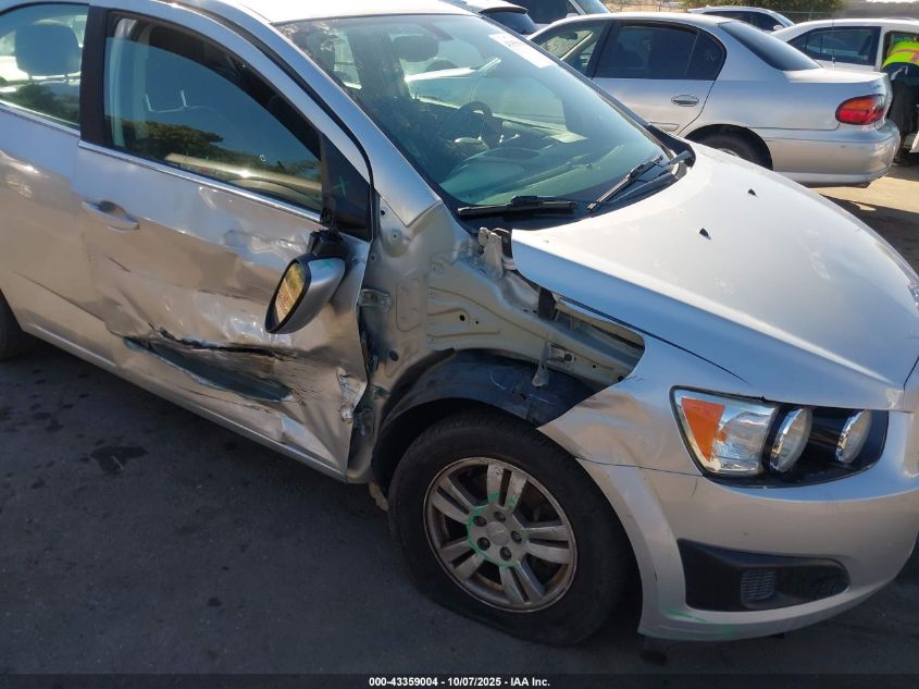 2015 Chevrolet Sonic Lt Auto VIN: 1G1JC5SH3F4169130 Lot: 43359004