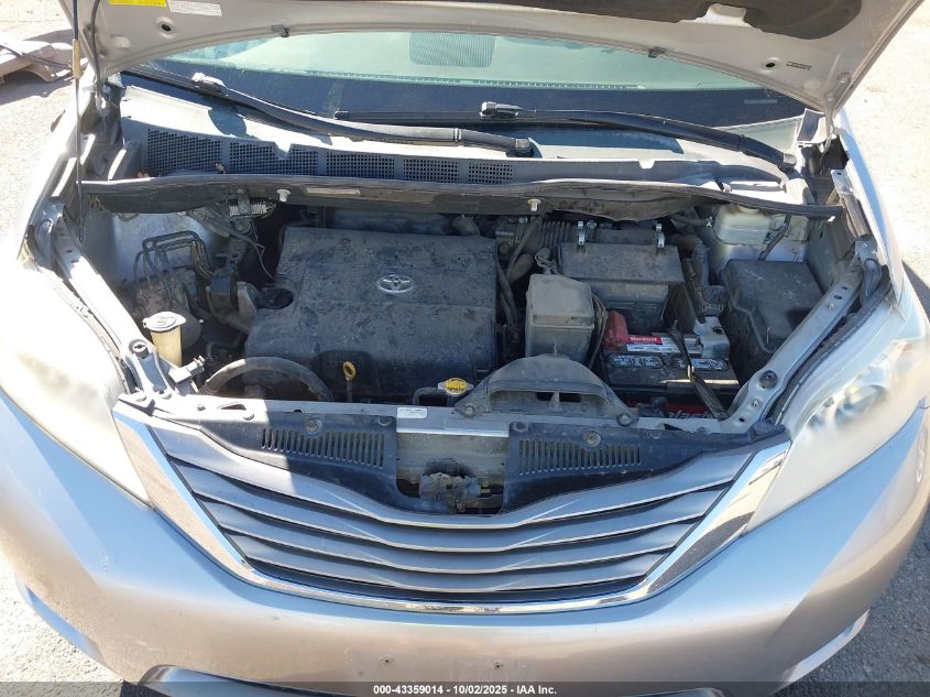 2011 Toyota Sienna Xle VIN: 5TDDK3DC5BS009990 Lot: 43359014