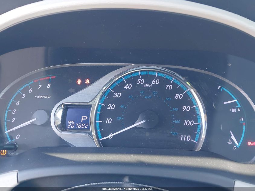 2011 Toyota Sienna Xle VIN: 5TDDK3DC5BS009990 Lot: 43359014