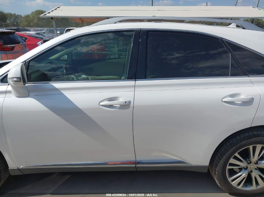 2013 Lexus Rx 350 VIN: 2T2ZK1BA9DC096151 Lot: 43359024