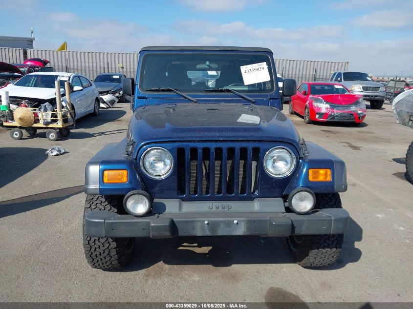 2004 Jeep Wrangler X VIN: 1J4FA39S74P724840 Lot: 43359029