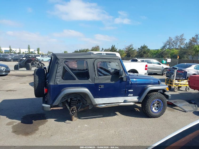 2004 Jeep Wrangler X VIN: 1J4FA39S74P724840 Lot: 43359029