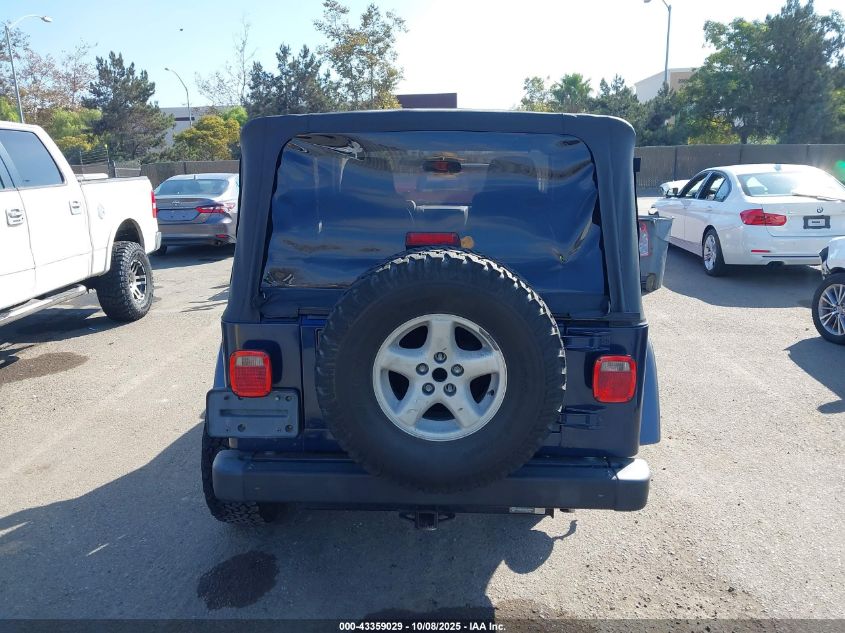 2004 Jeep Wrangler X VIN: 1J4FA39S74P724840 Lot: 43359029