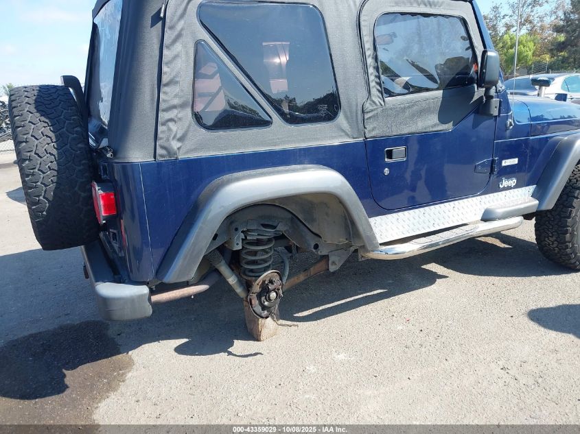 2004 Jeep Wrangler X VIN: 1J4FA39S74P724840 Lot: 43359029