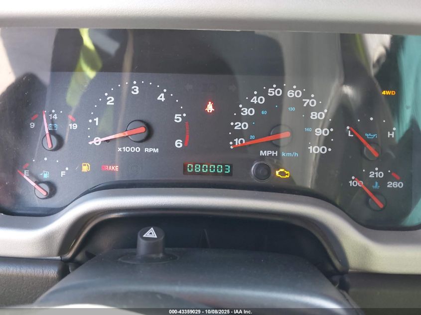 2004 Jeep Wrangler X VIN: 1J4FA39S74P724840 Lot: 43359029