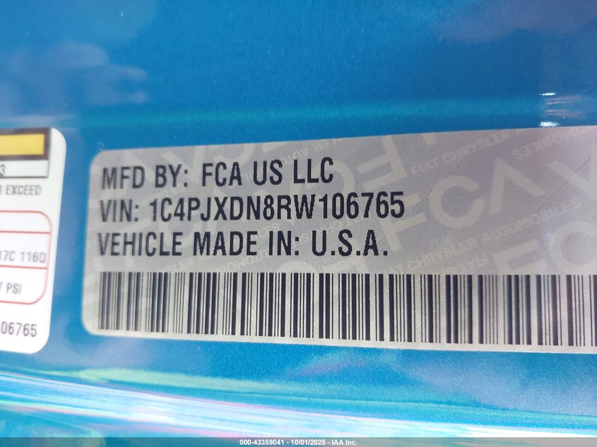 2024 JEEP WRANGLER 4-DOOR WILLYS 4X4 1C4PJXDN8RW106765