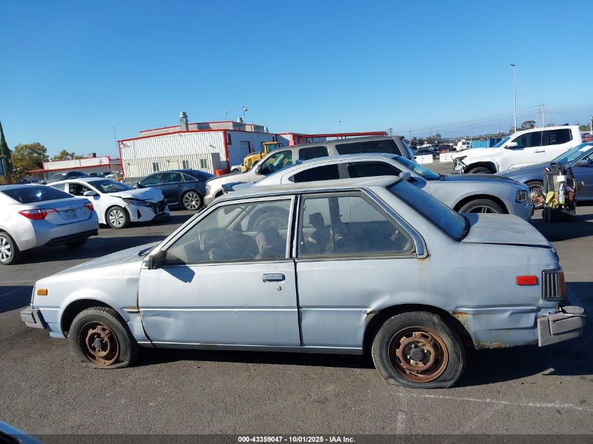 1986 Nissan Sentra VIN: JN1PB12S2GU241139 Lot: 43359047
