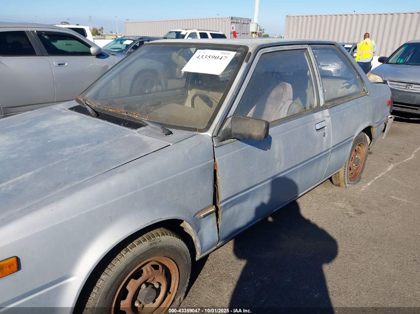 1986 Nissan Sentra VIN: JN1PB12S2GU241139 Lot: 43359047