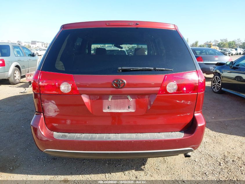 2006 Toyota Sienna Le VIN: 5TDZA23C56S540052 Lot: 43359048