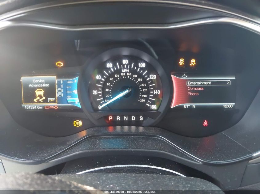 2019 Ford Fusion Sel VIN: 3FA6P0CD2KR140516 Lot: 43359060