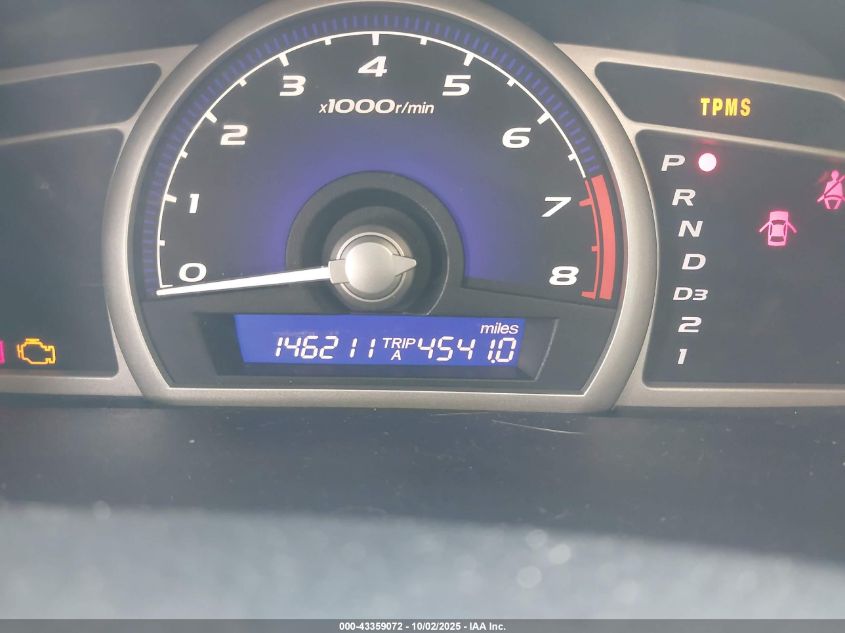 2010 Honda Civic Lx VIN: 19XFA1F53AE055194 Lot: 43359072