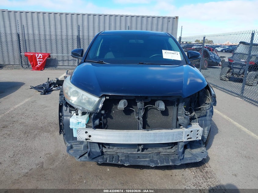 2016 TOYOTA HIGHLANDER LE - 5TDZARFH0GS021167