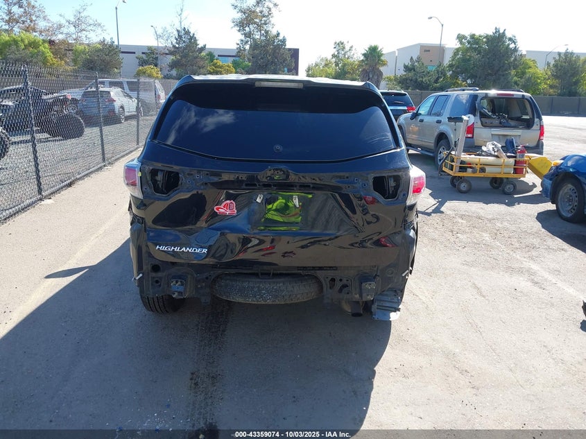 2016 TOYOTA HIGHLANDER LE - 5TDZARFH0GS021167