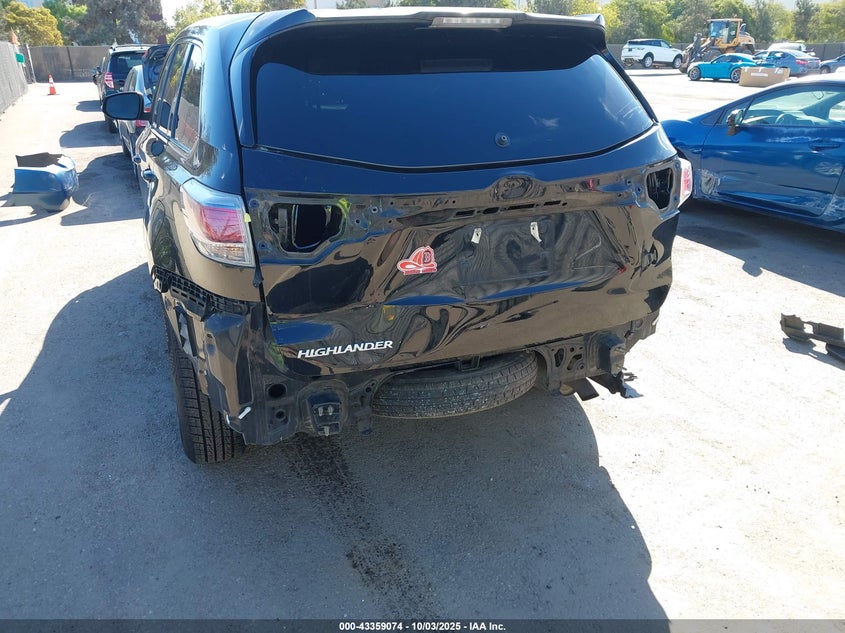 2016 TOYOTA HIGHLANDER LE - 5TDZARFH0GS021167