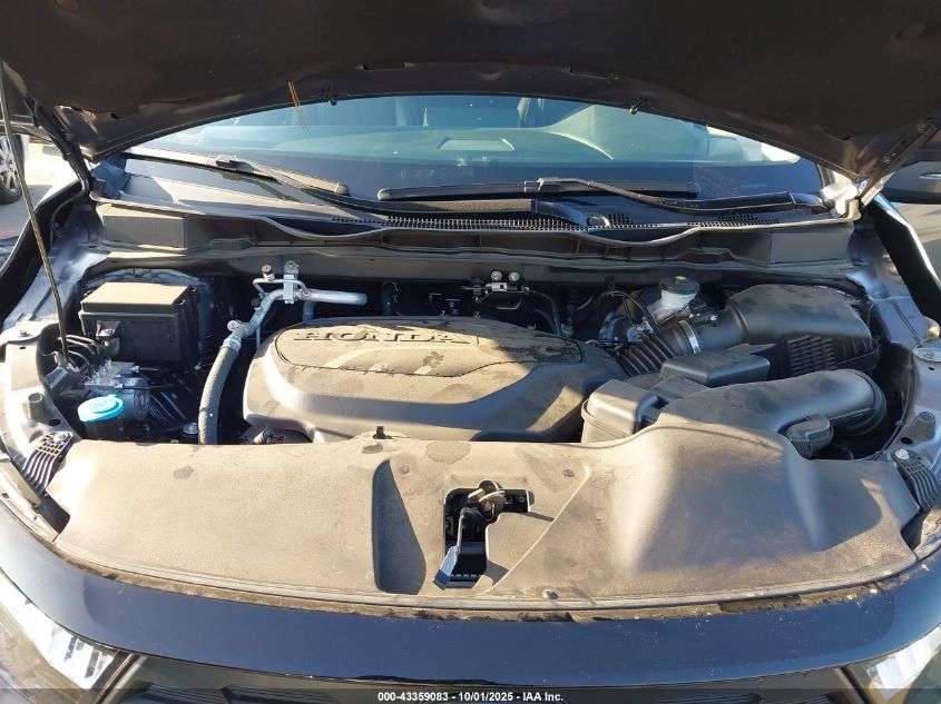 2025 Honda Odyssey Ex-L VIN: 5FNRL6H66SB076255 Lot: 43359083