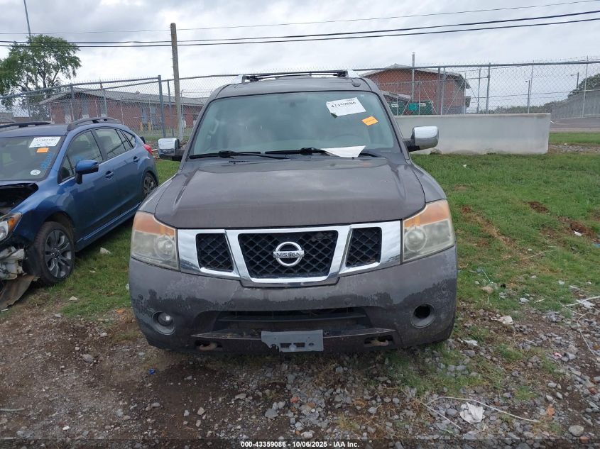 2014 Nissan Armada Platinum VIN: 5N1BA0ND4EN606134 Lot: 43359086