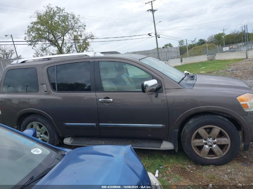 2014 Nissan Armada Platinum VIN: 5N1BA0ND4EN606134 Lot: 43359086